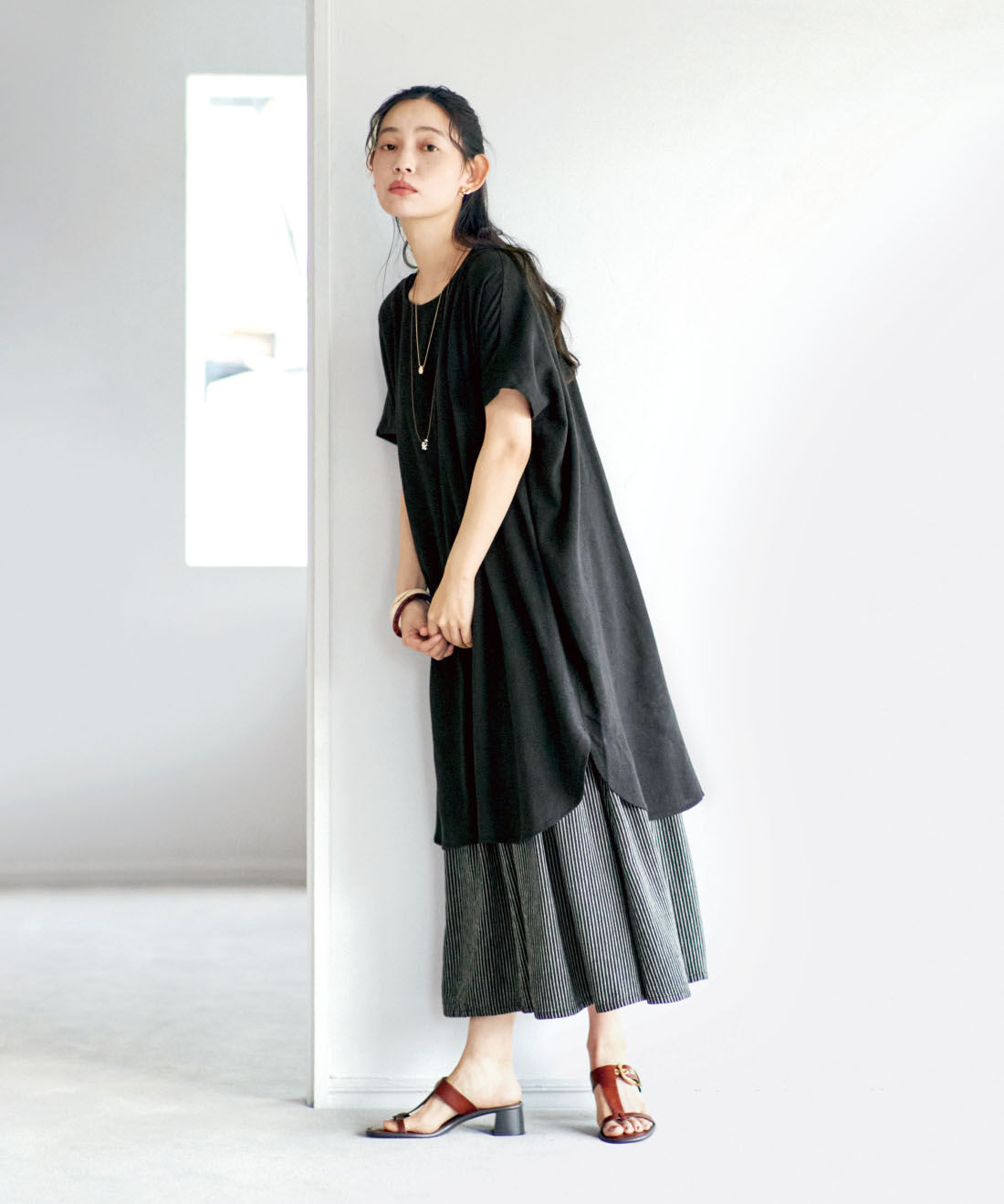 and myera | レイヤーワンピースセット