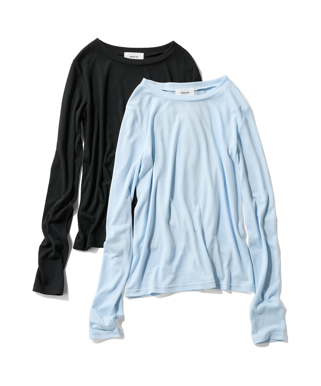 MEDE19F|MEDE19F　ティシュータッチレイヤードトップスセットの会