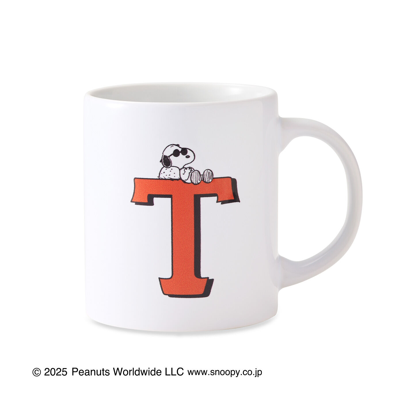 THREE FIFTY STANDARD | PEANUTS フライングエース プリント マグカップ