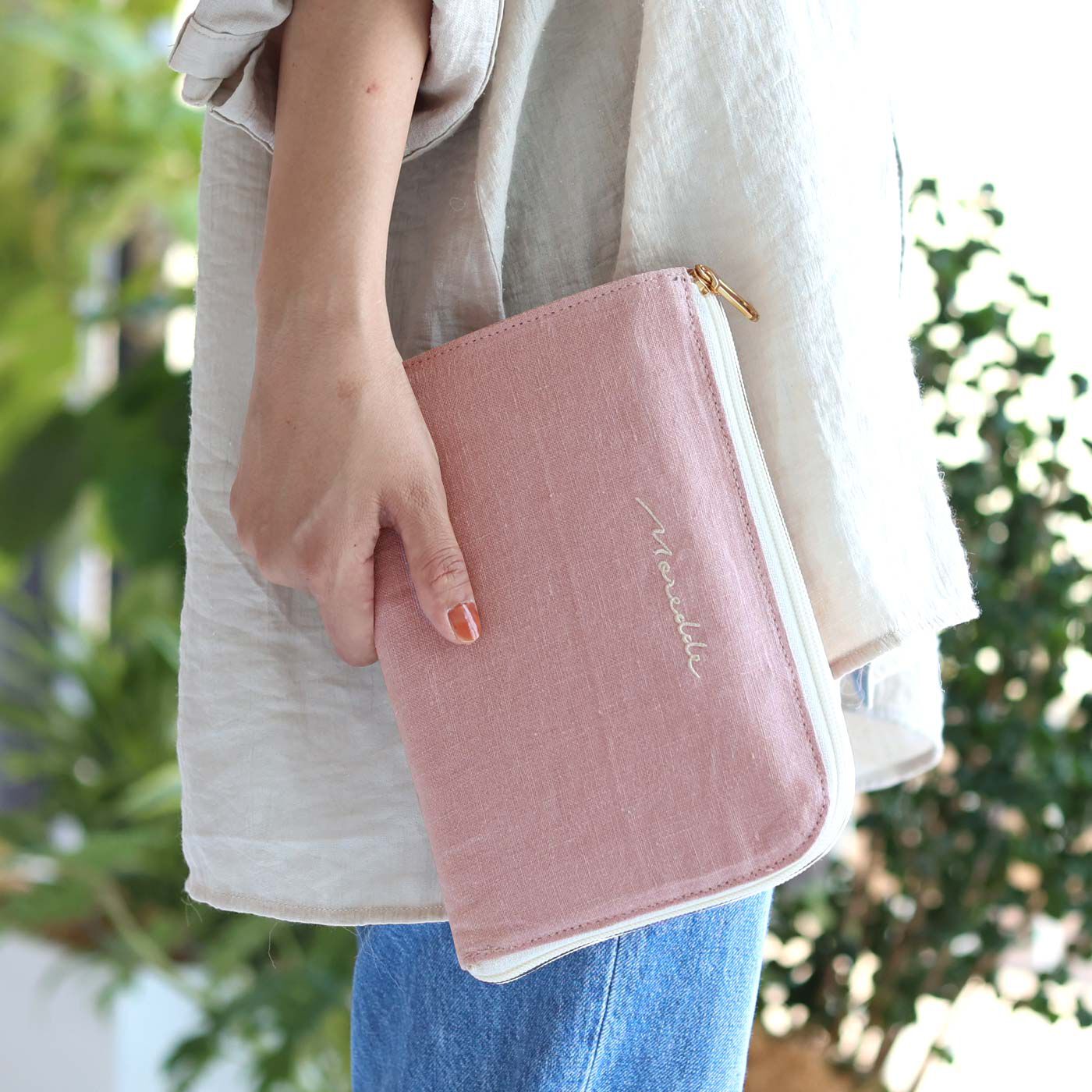 フェリシモMama | 仕分け上手 軽い スリム 母子手帳ケース 〈ピンク〉