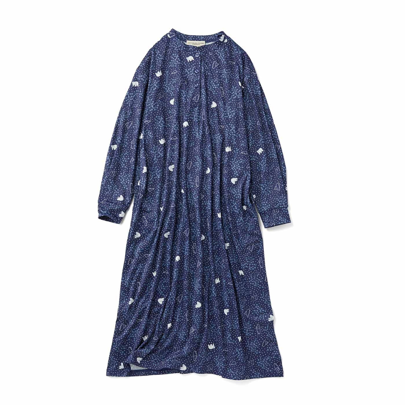 frauglatt | 華やぐ上品カットソーワンピース〈ホッキョクグマ〉
