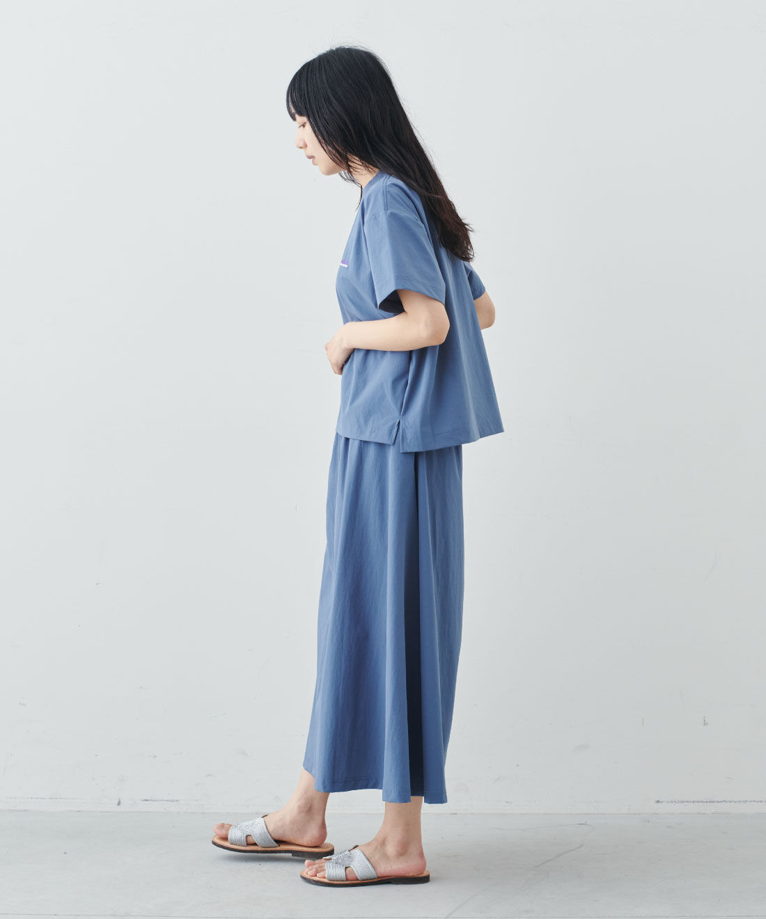 フェリシモファッションニュース|THOUSAND MILE SHORT SLEEVE T-SHIRT＆SKIRT SET【WEB LIMITED ITEMS】