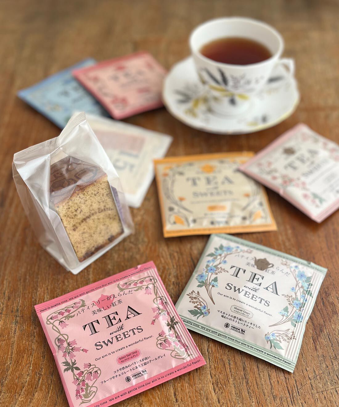 フェリシモの雑貨 Kraso | スイーツに合うおいしい紅茶５個セット