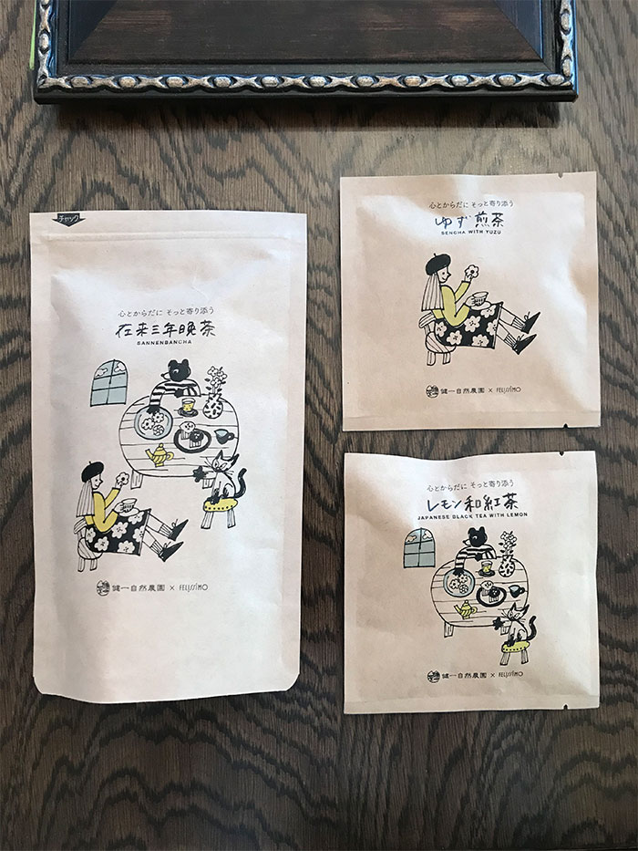 フェリシモオリジナルのかわいいパッケージにもご注目!