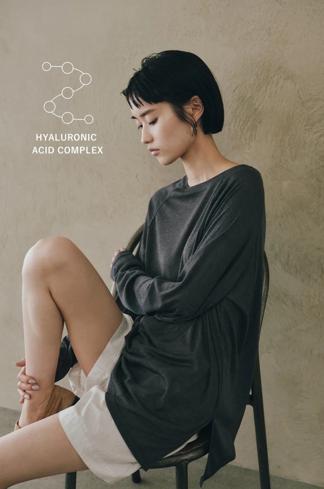 柔軟加工素材が心地いいシルキーシアートップスの会 &yen;4,620 (in tax)